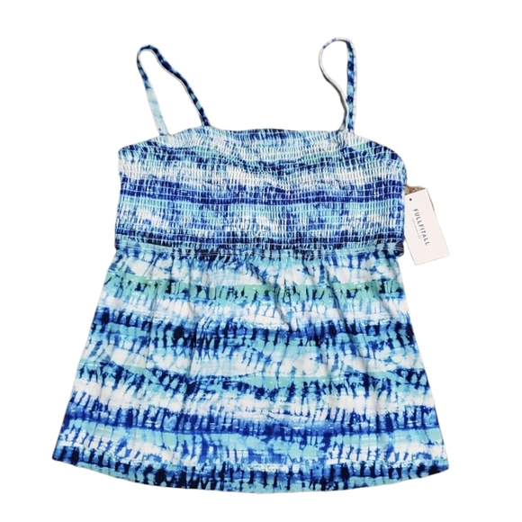 NWT FullFitAll Women's Tankini Swim Top Plus Size 16 & 18 - Picture 2 of 5